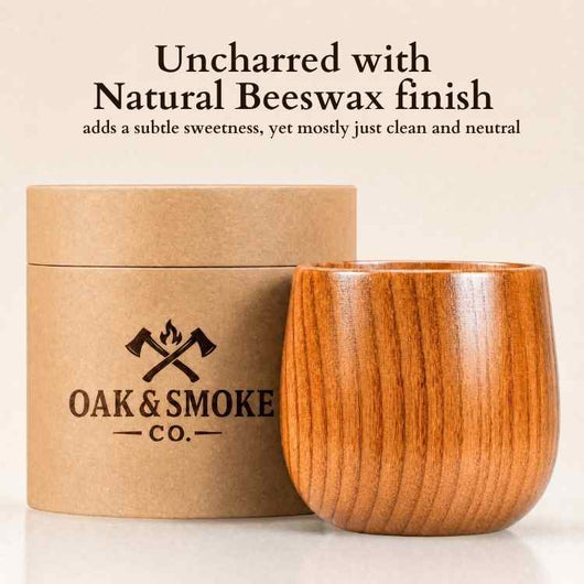 Handcrafted Wood Whiskey Cup - Father's Day Special