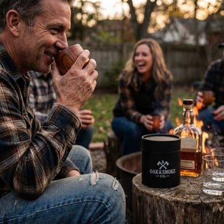 Handcrafted Wood Whiskey Cup