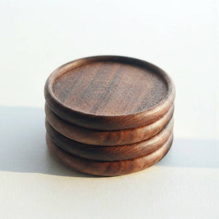 Black Walnut Coasters 4pc Set