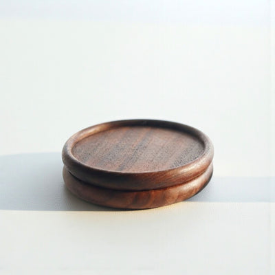 Black Walnut Coasters 2pc Set