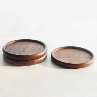 Black Walnut Coasters 3pc Set