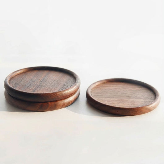 Black Walnut Coasters 3pc Set