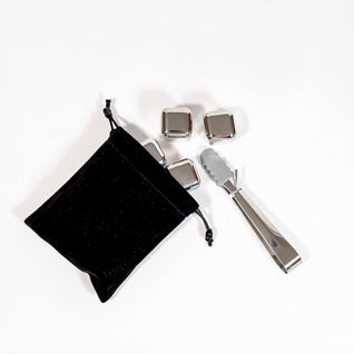 Stainless Steel Ice Cubes Set