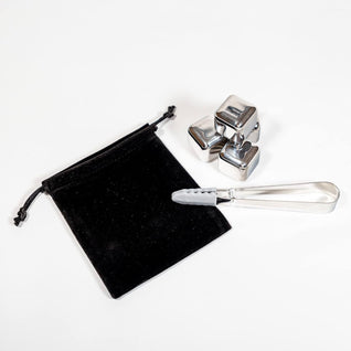 Stainless Steel Ice Cubes Set